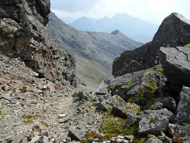 Photo 6"x4" Bealach nan Lice Bruach na Frithe c2008