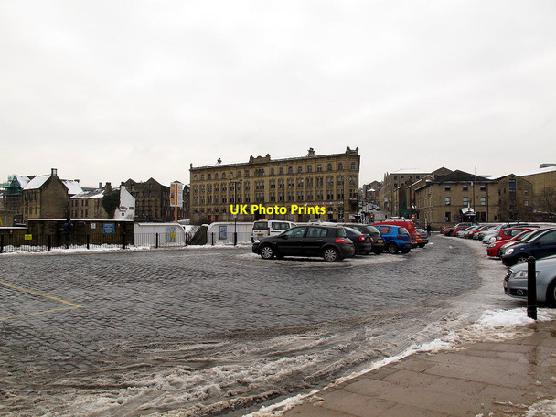 Photo 6"x4" Halifax station car park Halifax c2013