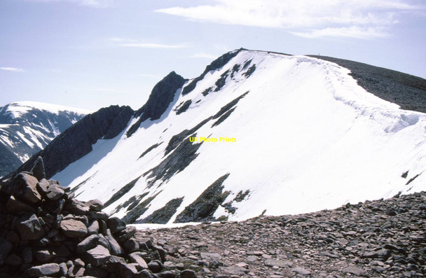 Photo 6"x4" Looking up the ridge from Carn Beag Dearg Carn Beag Dearg c1988