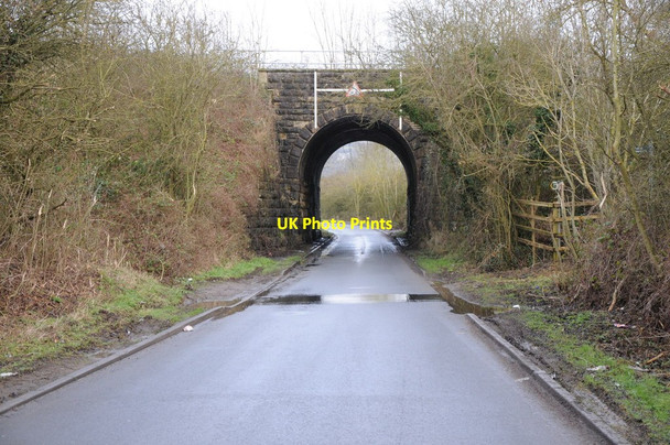 Photo 6"x4" Railway bridge near Naas Crossing Four Mile Elm c2013