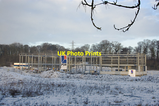 Photo 6"x4" Bridgehead Business Park under construction Hessle\/TA0326 c2013
