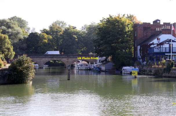 Photo 6"x4" Folly Bridge over the Thames Oxford\/SP5106 c2012