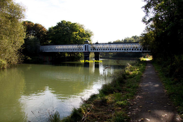 Photo 6"x4" Osney Footbridge over the Thames Oxford\/SP5106 c2012