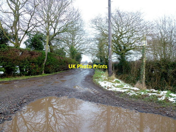Photo 6"x4" Track and footpath to Meadowlands Holdfast\/SO8537 c2013