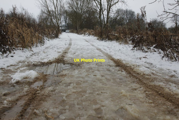 Photo 6"x4" Breaking up North Stoke\/SU6186 c2013