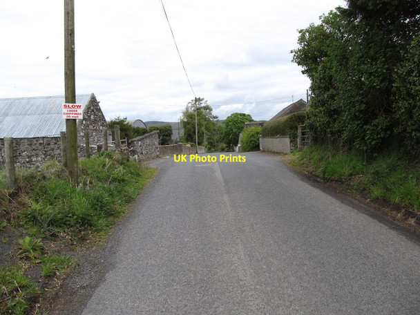 Photo 6"x4" Newly resurfaced section of Mill Road Kilcoo c2012