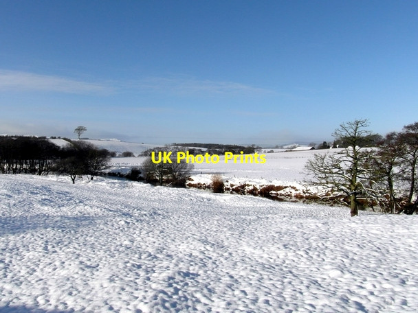 Photo 6"x4" The Kinnel Water near Lochmaben, winter Lochmaben c2013