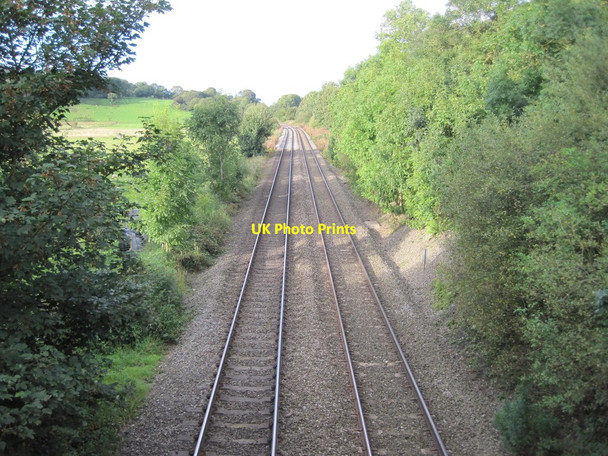 Photo 6"x4" Little Stretton railway halt (site) Little Stretton\/SO4491 c2012