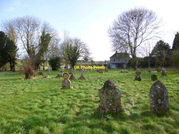 Photo 6"x4" Long Crichel, churchyard Long Crichel c2013