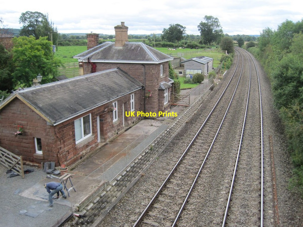 Photo 6"x4" Berrington & Eye railway station (site) Eye\/SO4963 c2012