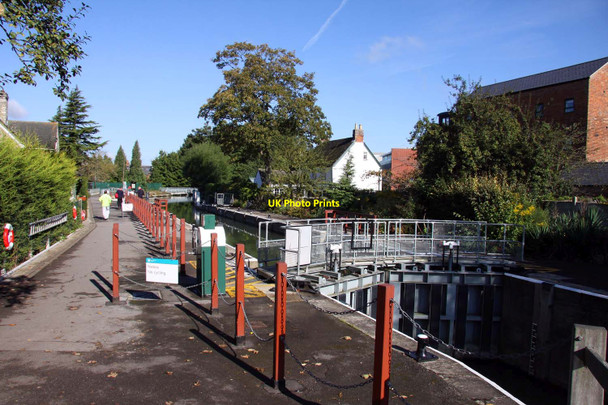 Photo 6"x4" The Thames Path by Osney Lock Oxford\/SP5106 c2012