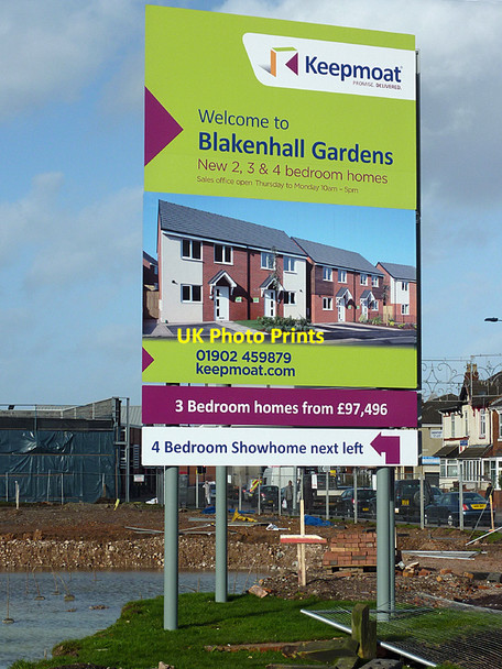 Photo 6"x4" Regeneration site in Blakenhall, Wolverhampton Wolverhampton c2013