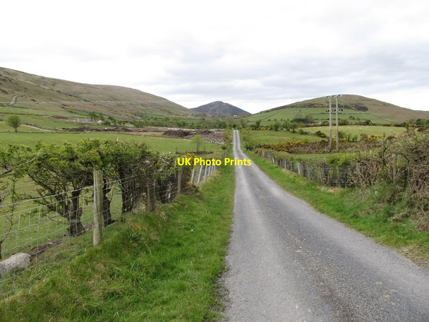 Photo 6"x4" View south-westwards along Kinnahalla Road Kilcoo c2012