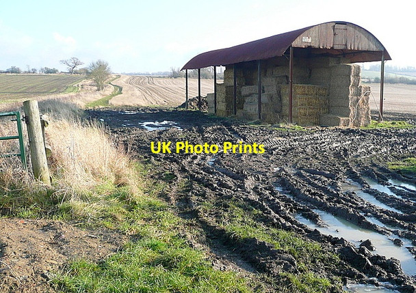 Photo 6"x4" Barn near Granby Farm Honington\/SP2642 c2013