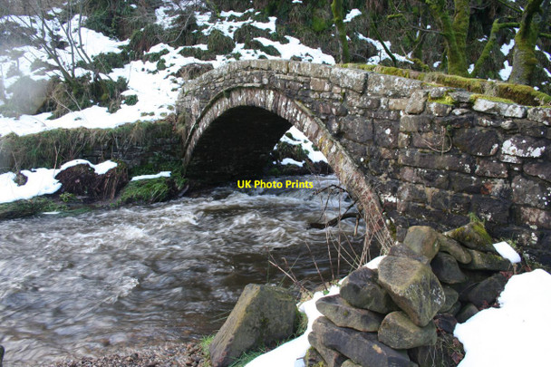 Photo 6"x4" Washgate Bridge Colshaw c2013