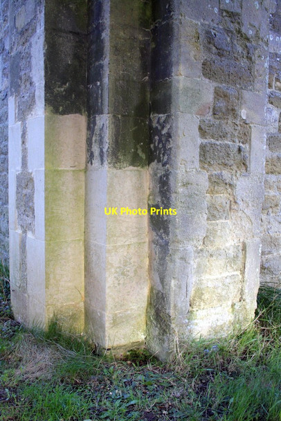 Photo 6"x4" Southwest corner of the tower of St Andrew's Church Sandford-on-Thames c2013