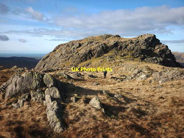 Photo 6"x4" Heading for the top of Green Crag Seathwaite\/SD2296 c2013