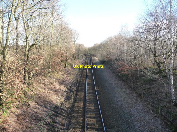 Photo 6"x4" The railway to Barnsley Berry Moor c2013