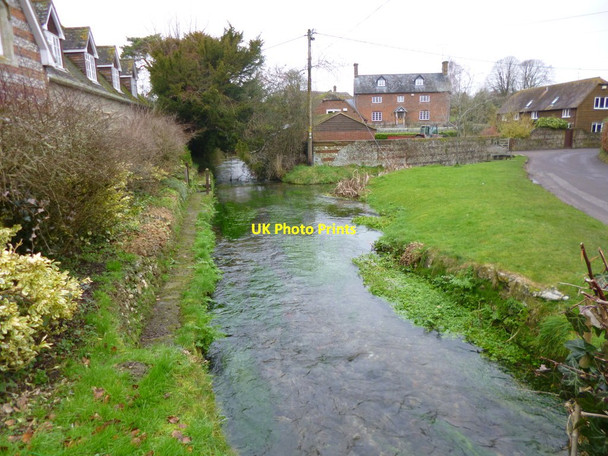Photo 6"x4" Fontmell Magna, brook Bedchester c2013