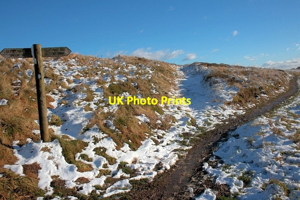 Photo 6"x4" Sunken Path Boltby c2013