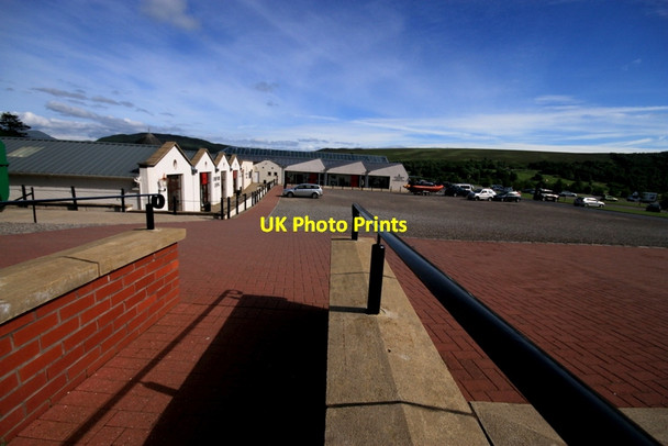 Photo 6"x4" House of Bruar car park Bruar c2012