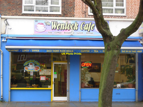 Photo 6"x4" Wenlock Cafe London c2013