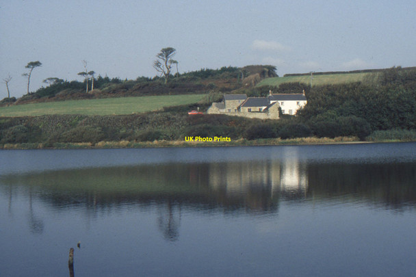 Photo 6"x4" Lower Pentire across Carminowe Creek Chyvarloe c2001