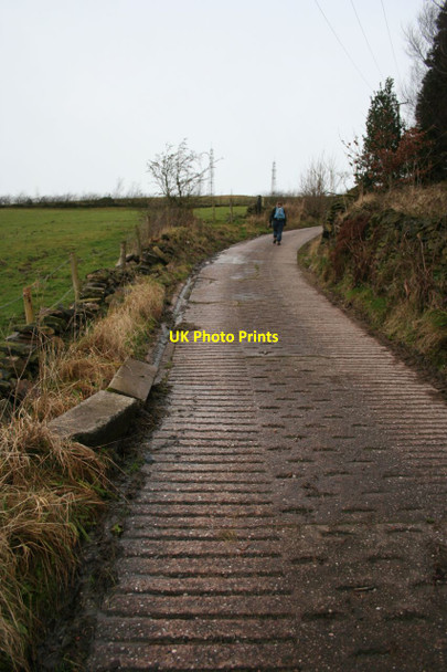 Photo 6"x4" Apple Street Chisworth c2012