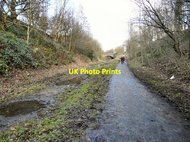 Photo 6"x4" National Cyclist Network Route #62 Hyde\/SJ9494 c2013
