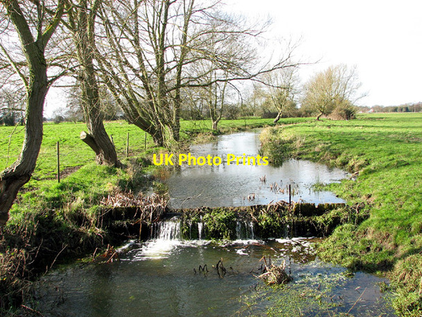 Photo 6"x4" New Dyke through Benstead Marshes Ellingham\/TM3692 c2013