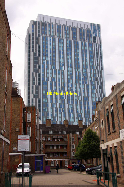 Photo 6"x4" Offices behind Brune Court London c2012