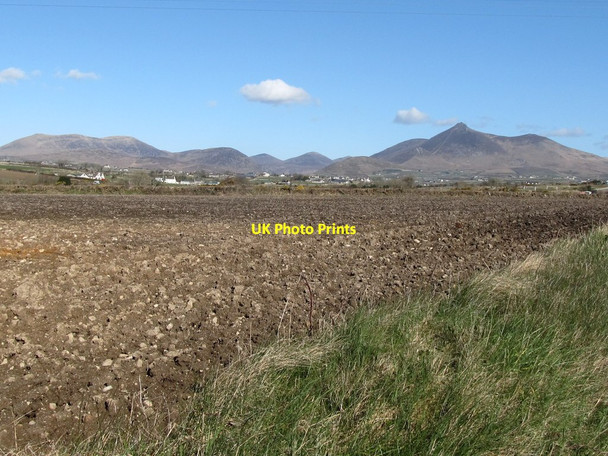 Photo 6"x4" Ploughed field west of Carrigenagh Road Kilkeel c2011
