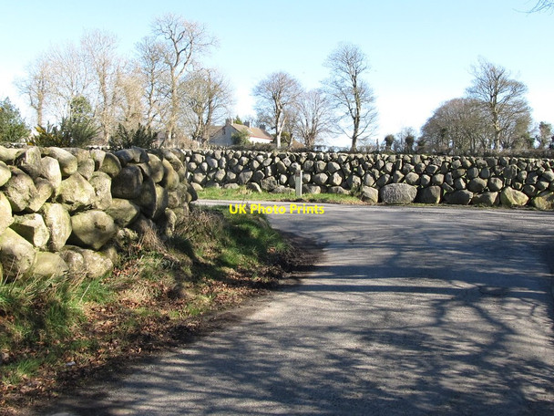 Photo 6"x4" Ninety degree bend in Council Road Ballymartin c2011