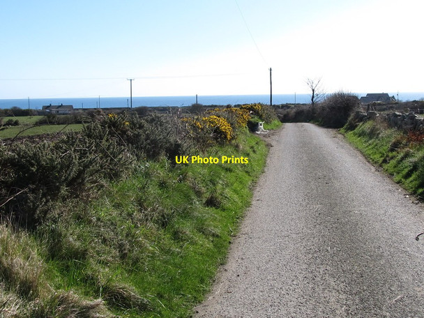 Photo 6"x4" View south along Wrack Road Ballymartin c2011