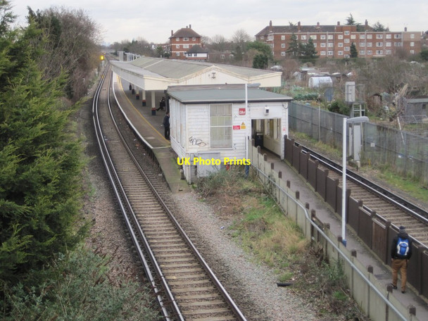 Photo 6"x4" North Sheen railway station, London Richmond\/TQ1874 c2013