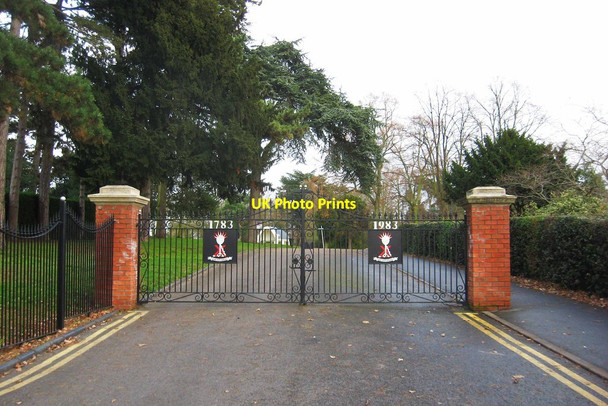 Photo 6"x4" Gates to Brinton Park, Sutton Road, Kidderminster Kidderminster c2012