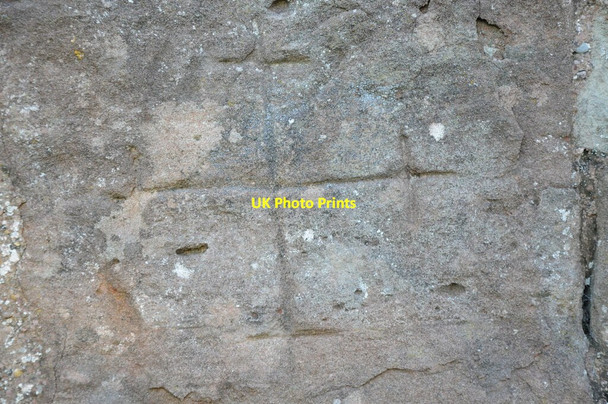 Photo 6"x4" Crusader Cross, Garway church Garway c2012