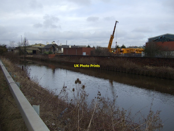 Photo 6"x4" Kilnhurst Cut  Swinton\/SK4598 c2013