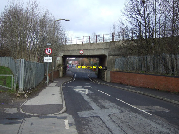 Photo 6"x4" Railway bridge over Furlong Road Bolton Upon Dearne c2013