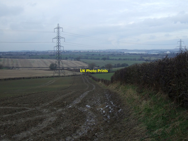 Photo 6"x4" Footpath off Top Lane Clayton\/SE4507 c2013