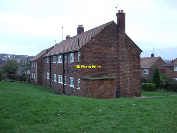 Photo 6"x4" Houses off Maple Road Mexborough c2013