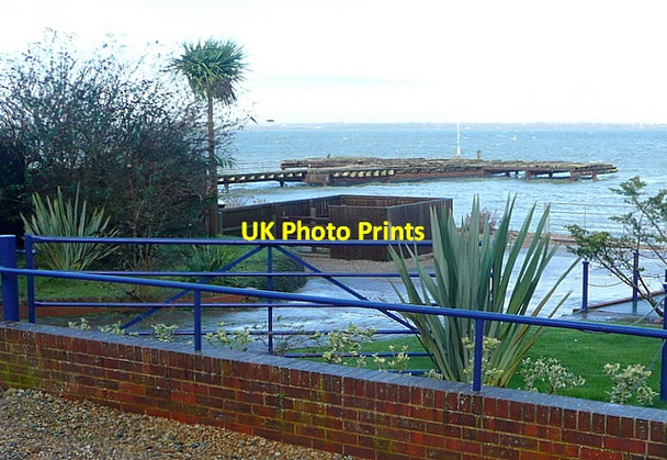 Photo 6"x4" Fort Victoria Pier Norton\/SZ3489 c2012