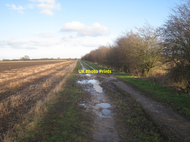 Photo 6"x4" Track and footpath to Arnold Carr Arnold\/TA1241 c2013