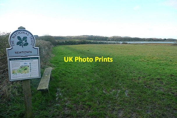 Photo 6"x4" Newtown, Coastguard Meadows Newtown\/SZ4290 c2012