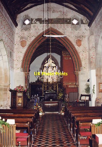 Photo 6"x4" St James, Kinnersley - East end Kinnersley\/SO3449 c1998