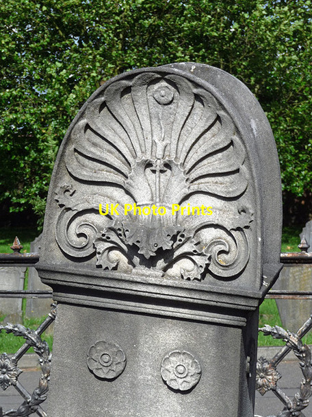 Photo 6"x4" Detail of monument, Greek Orthodox Cemetery, West Norwood Cemetery (2) Streatham c2012
