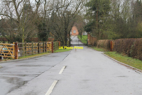 Photo 6"x4" Road to Brickfield Farm Kirklington\/SK6757 c2013