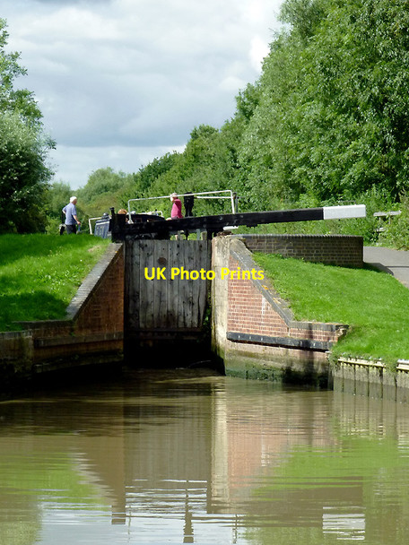 Photo 6"x4" Wilmcote  Locks No 48, Warwickshire Stratford-upon-Avon c2012