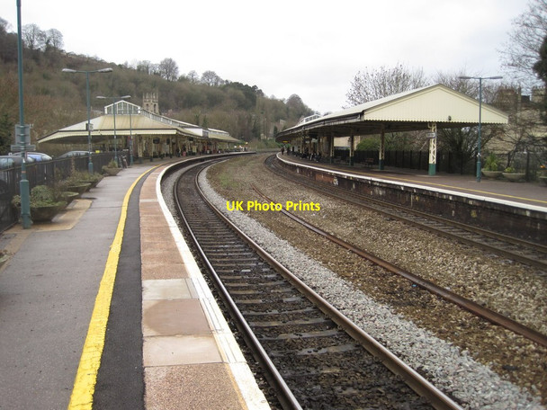 Photo 6"x4" Bath Spa railway station Bath\/ST7464 c2011