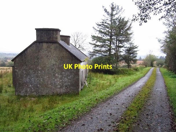 Photo 6"x4" Empty house,  Meenawalla Killygordon c2012